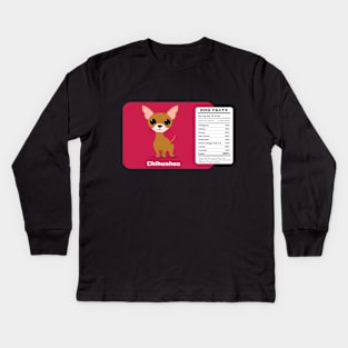 Chihuahua Dog Kids Long Sleeve T-Shirt